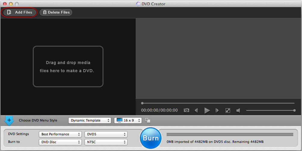 Convert and burn iPhone videos to DVD on Mac OS