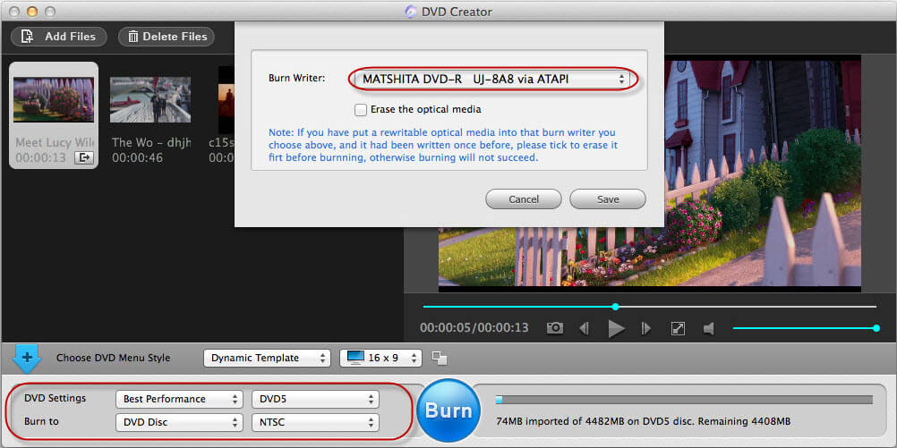 convert mp4 to dvd mac