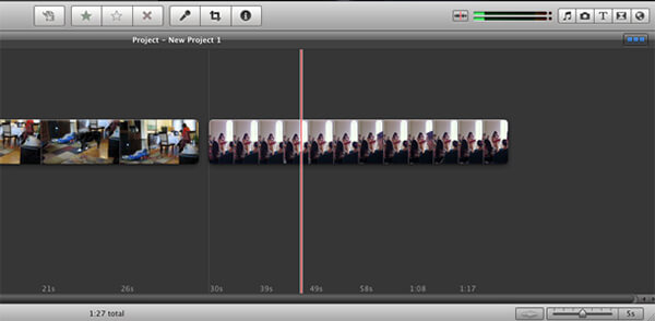 edit video in imovie