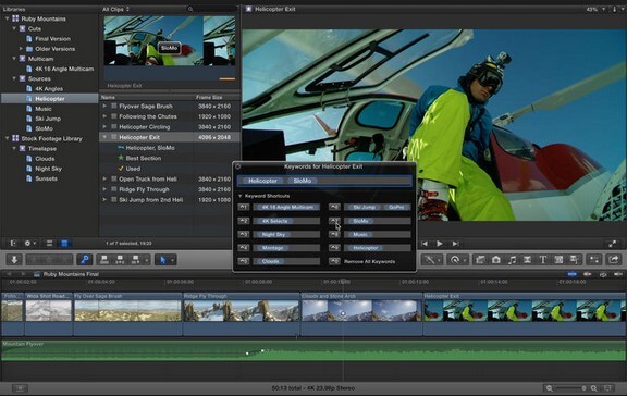 video editing software for mac