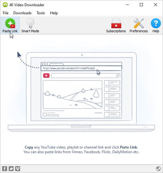 4K Video Downloader interface