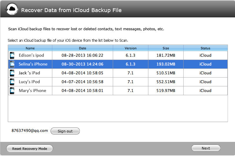 recover iphone data on mac os x