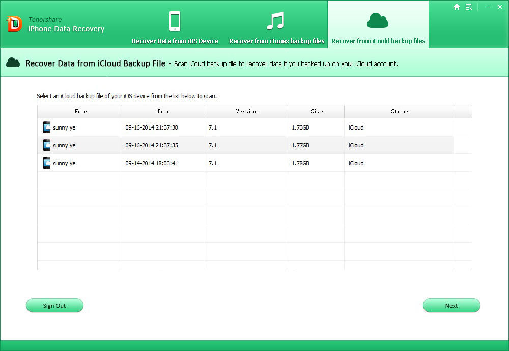 iphone data recovery