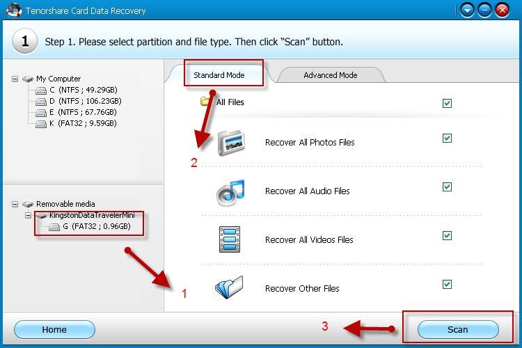 how to recover videos from Samsung Galaxy camera