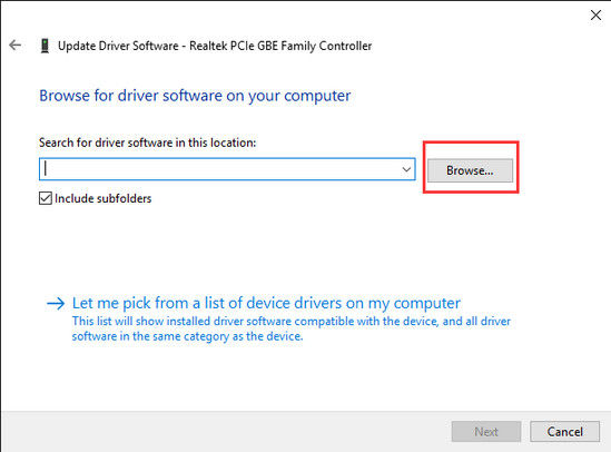  import driver file