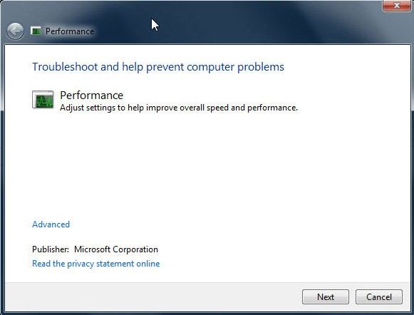 windows 7 computer running slow