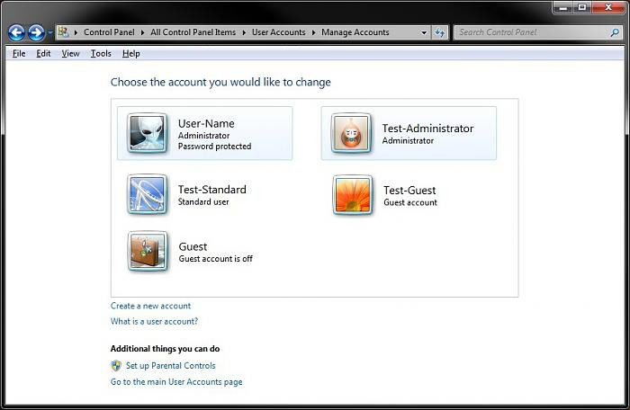 make a user account an administrator account in windows 7