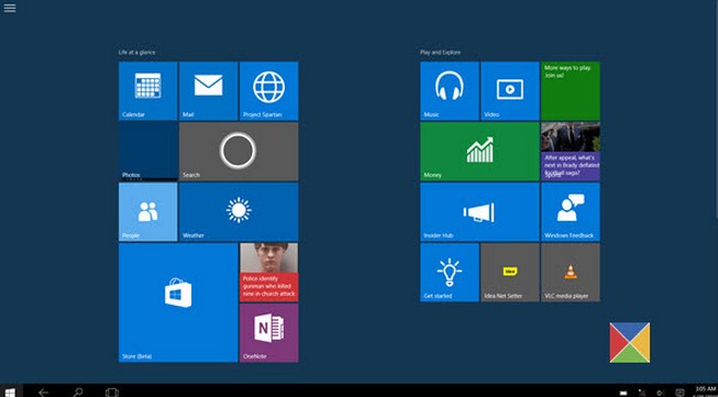 how to make windows 10 switch between start menu and start screen