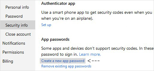 enable two step verification with microsoft account