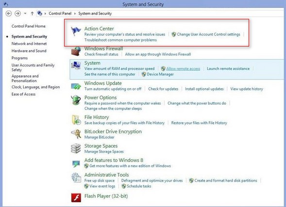 disable windows 8 error reporting service