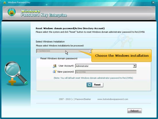  reset windows 7 password