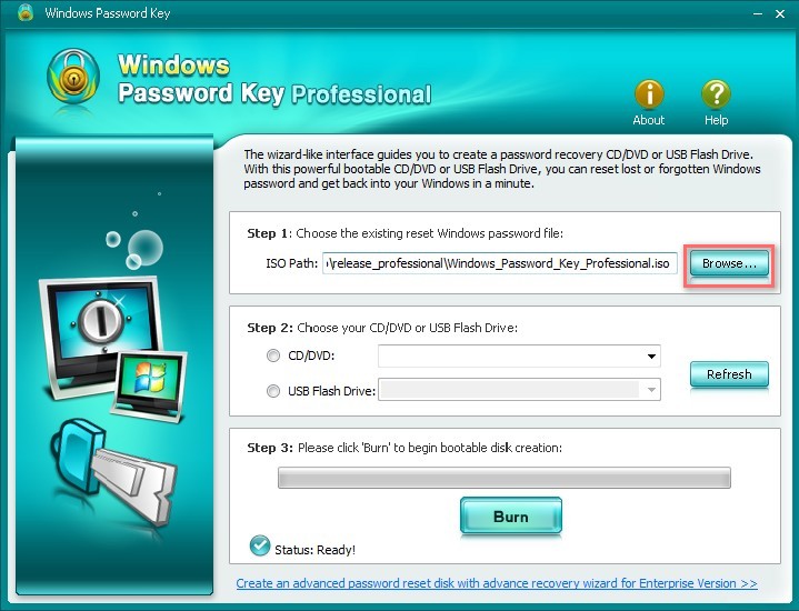 windows 7 password reset usb