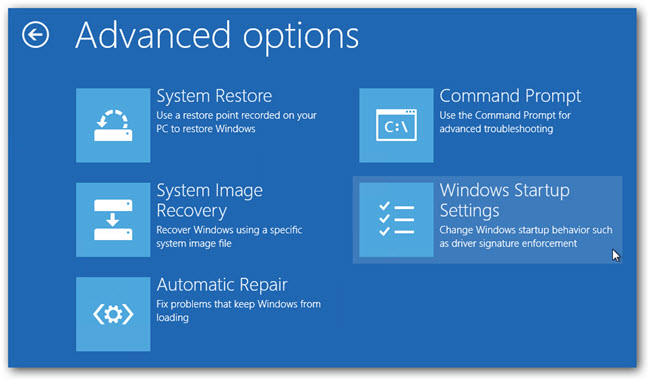 windows 8 to boot into safe mode