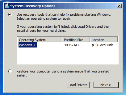 win 7 system repair