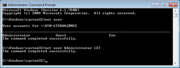 how to reset windows password no erase hard disk