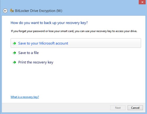 how to password protect a hard drive on windows 8