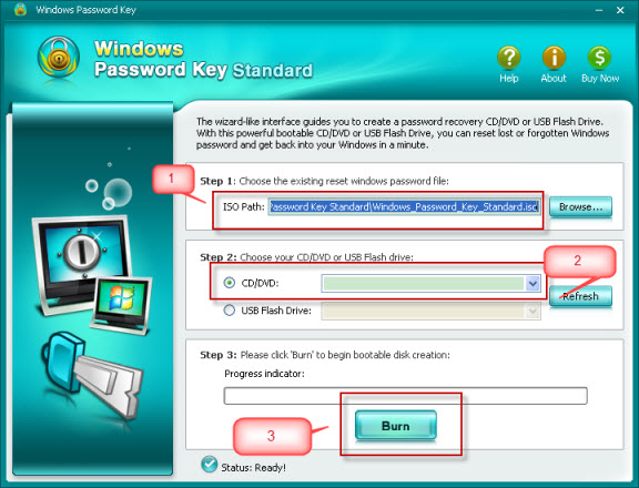 windows password key