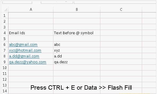 guide on using flash fill in excel 2013