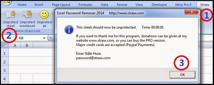 Straxx Excel Password Remover