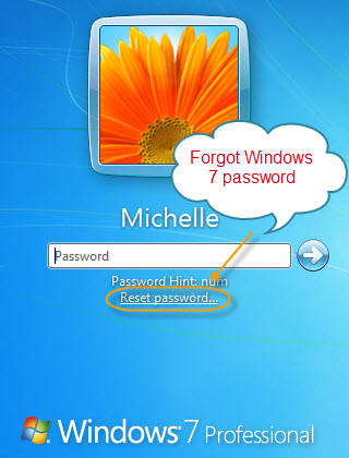 forgot windows 7 password