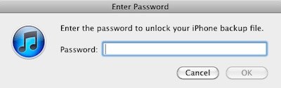 itunes password forgot