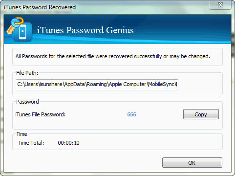 itunes password genius app