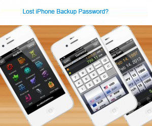 iphone backup password lost