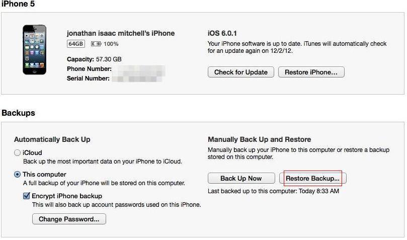 retrieve your iphone backup password