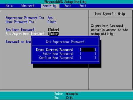 recover your bios password on windows