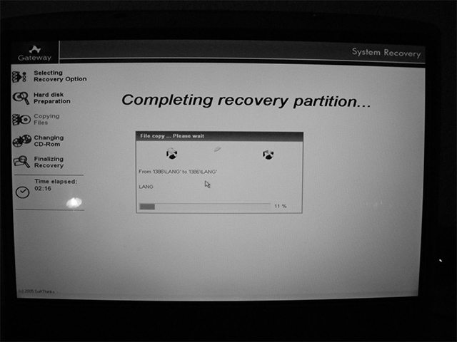 recovery partition