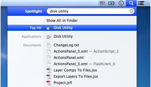 disk utility