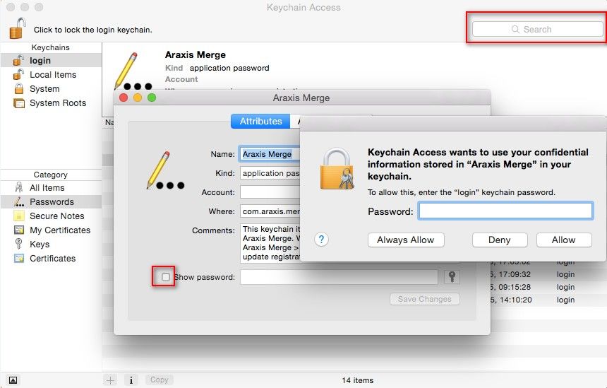 password decoder mac