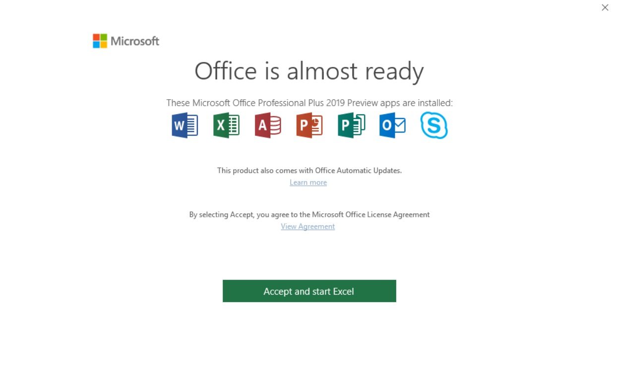 microsoft office 2019