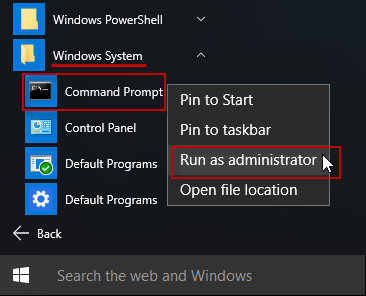 run command prompt