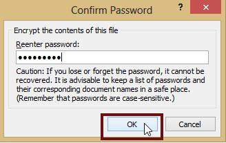 password for office 2010