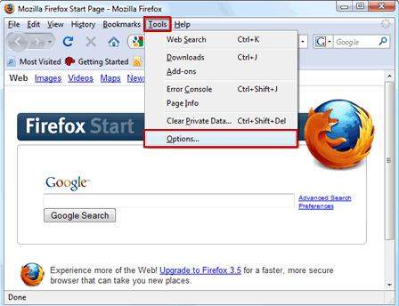 how to delete password history in firefox