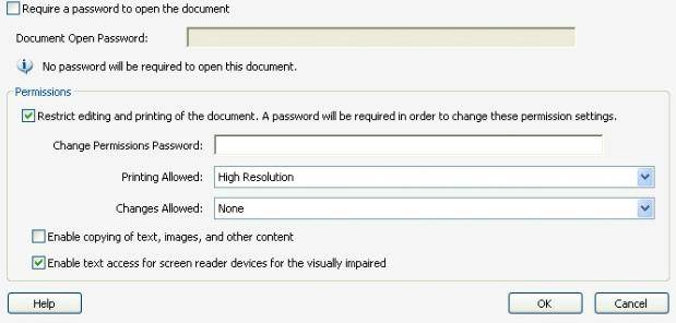 how to password protect an adobe pdf