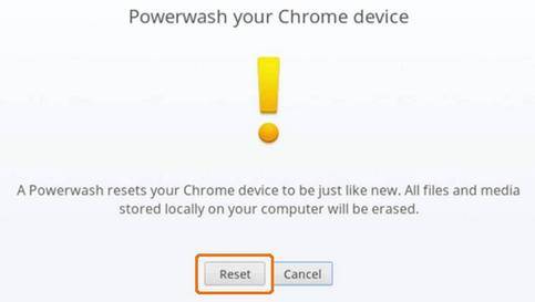 reset chromebook password