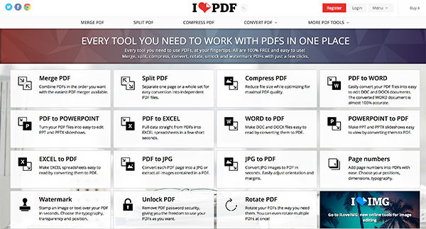  ilovepdf website