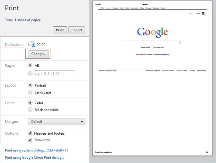 save and print web page to pdf in chrome/ie/firefox