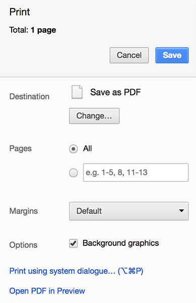 save pdf