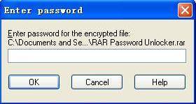 how to encrypt rar file