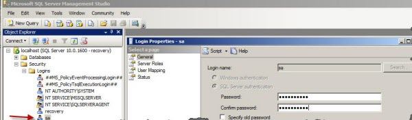 SQL Server password breaker