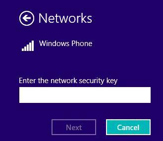 update wifi network passcode in windows 8