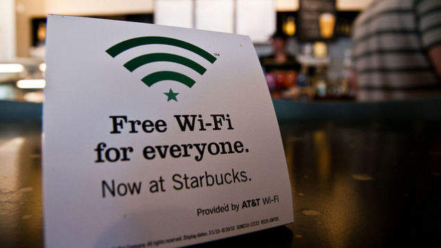 get free wifi in public