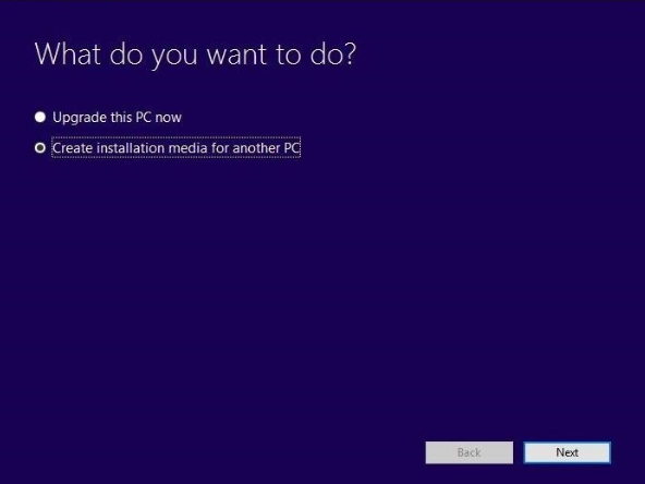  create windows 10 installation disc