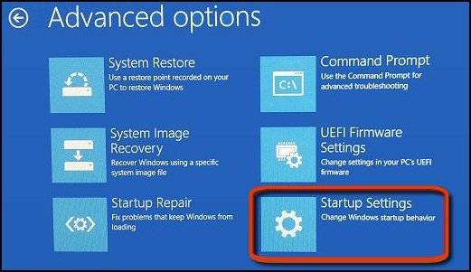 access windows 10 safe mode