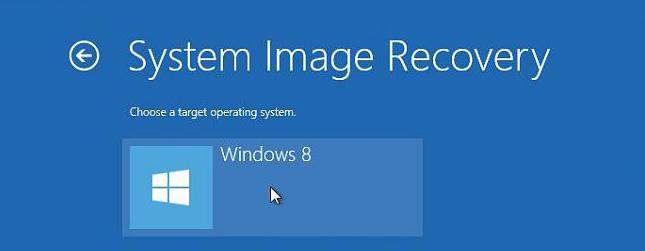 how to restore windows 8 with system image backup