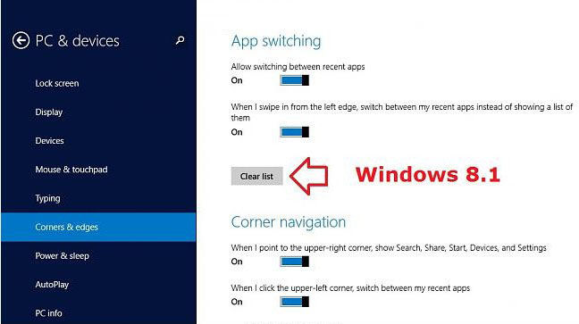 how to close modern apps in windows 8.1