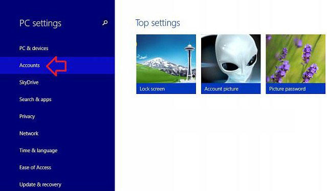 how to create pin in windows 8.1